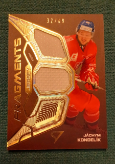 Kondelík Jáchym hokejové česko 2025 Fragments Jersey 32/49 