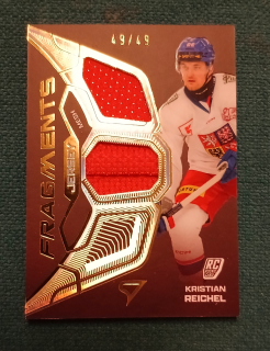 Kristian Reichel hokejové česko 2025 Fragments Jersey 49/49 