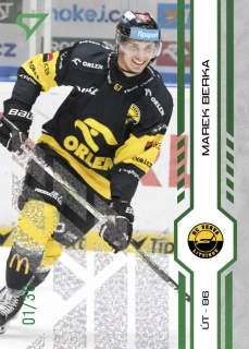 Berka Marek Green Glitter Parallel 10/30 Tipsport extraliga 24/25 #281