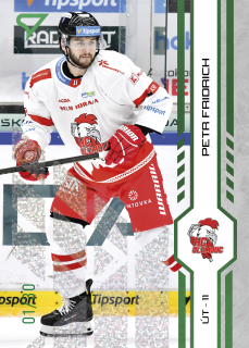 Fridrich Petr green glitter parallel 18/30 Tipsport extraliga 24/25 #330