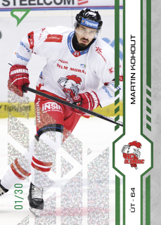 Kohout Martin green glitter parallel 29/30 Tipsport extraliga 24/25 #331