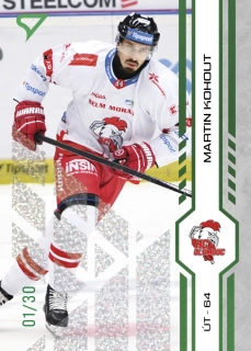 Kohout Martin green glitter parallel 12/30 Tipsport extraliga 24/25 #331