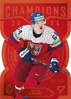 Kämpf David Champions red Hokejové česko 2025 06/49