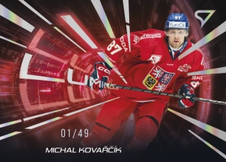 Kovarčík Michal Luminious Red Hokejové česko 2025 03/49