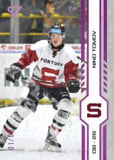 Tomov Nino Purple Iceberg parallel 46/60 Tipsport extraliga 24/25 #381