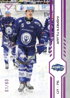 Ilomäki Arttu Purple Iceberg Parallel 35/60 Tipsport extraliga 24/25 #397