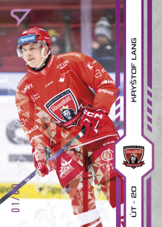 Lang Kryštof Purple Iceberg Parallel 31/60 Tipsport extraliga 24/25 #413