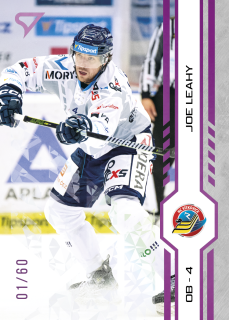 Leahy Joe Purple Iceberg Parallel 02/60 Tipsport extraliga 24/25 #420