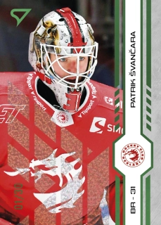 Švančara Patrik Green Glitter Parallel 17/30 Tipsport extraliga 24/25 #361