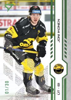 Ikonen Joni Green Glitter Parallel 6/30 Tipsport extraliga 24/25 #385