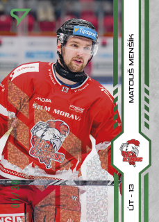 Menšík Matouš Green Glitter Parallel 13/30 Tipsport extraliga 24/25 #431