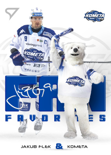 Flek Jakub & Kometa Fan Favorites Tipsport extraliga 24/25 #6