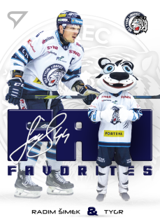 Šimek Radim & Tygr Fan Favorites Tipsport extraliga 24/25 #7