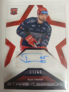 Tamáši Alex Stars of the Season Signature 31/40 Tipsport extraliga 2024/2025
