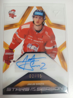 Sirota Jakub Stars of the Season Signature 2/15 Tipsport extraliga 2024/2025