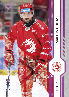 Hrbas Marek Purple Iceberg Parallel 60/60 Tipsport extraliga 24/25 #253