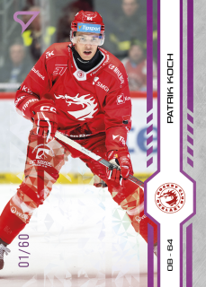 Koch Patrik Purple Iceberg Parallel 40/60 Tipsport extraliga 24/25 #255