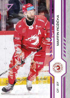 Růžička Martin Purple Iceberg Parallel 54/60 Tipsport extraliga 24/25 #259