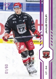 Pour Jakub Purple Iceberg Parallel 6/60 Tipsport extraliga 24/25 #316
