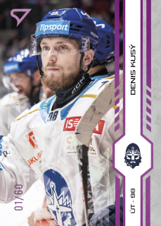 Kusý Denis Purple Iceberg Parallel 7/60 Tipsport extraliga 24/25 #359