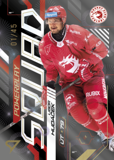 Hudáček Libor Powerplay Squad Parallel 43/45 Tipsport extraliga 24/25 #6