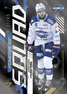 Pospíšil Kristian Powerplay Squad Parallel 3/45 Tipsport extraliga 24/25 #32