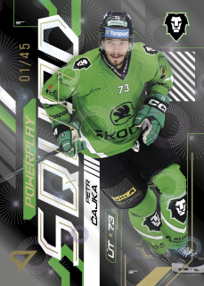 Čajka Petr Powerplay Squad Parallel 19/45 Tipsport extraliga 24/25 #82
