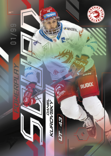 Kurovský Daniel Powerplay Squad Parallel 24/99 Tipsport extraliga 24/25 #7