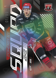 Batna Oskars Powerplay Squad Parallel 32/99 Tipsport extraliga 24/25 #50