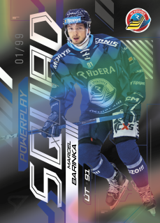 Barinka Marcel Powerplay Squad Parallel 09/99 Tipsport extraliga 24/25 #56
