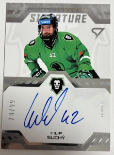 Suchý Filip Authentic Signature 78/99 Tipsport Extraliga 24/25