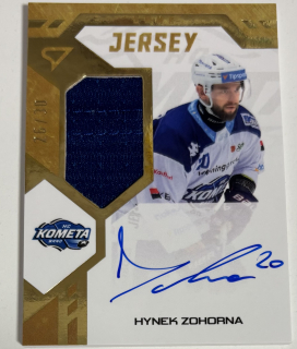 Zohorna Hynek game jersey signature 26/30 Tipsport Extraliga 24/25