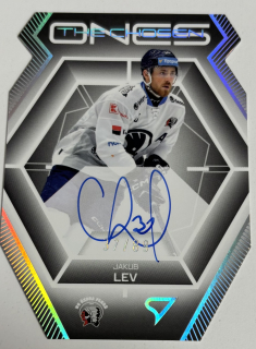Lev Jakub The Chosen Ones Die Cut Auto 37/89 Tipsport extraliga 24/25