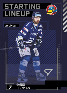 Grman Mário Starting Lineup Tipsport extraliga 23/24 SL-20