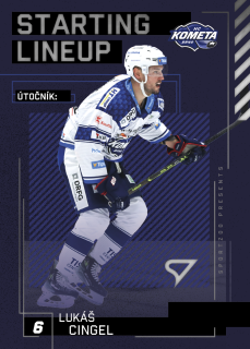 Cingel Lukáš Starting Lineup Tipsport extraliga 23/24 SL-40