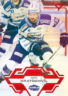 Kratochvíl Petr Red Parallel Tipsport extraliga 23/24 #308