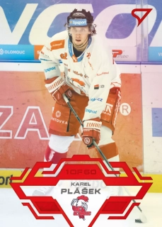 Plášek Karel Red Parallel Tipsport extraliga 23/24 #319