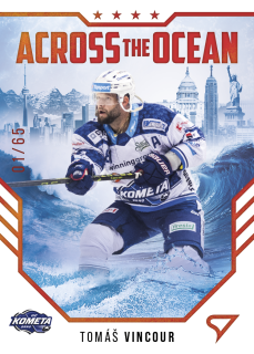Vincour Tomáš Across the Ocean 8/65 Tipsport extraliga 23/24 #12
