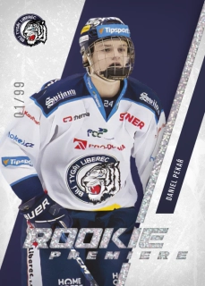 Pekař Daniel Rookie Premiere 81/99 Tipsport extraliga 23/24 #16