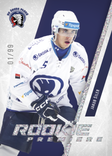 Šiler Jakub Rookie Premiere 53/99 Tipsport extraliga 23/24 #25
