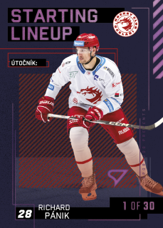 Pánik Richard Starting Lineup 1of30 Tipsport extraliga 23/24 #4