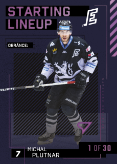 Plutnar Mical Starting Lineup 1of30 Tipsport extraliga 23/24 #51