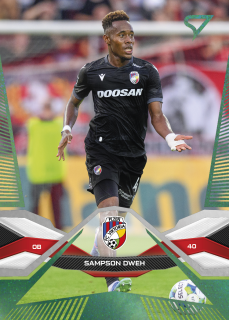 Dweh Sampson Green parallel Chance Liga 2025/2026 #15