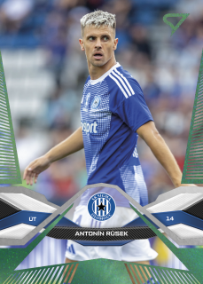 Růsek Antonín Green parallel Chance Liga 2025/2026 #72