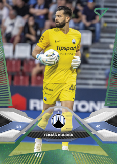 Koubek Tomáš Green parallel Chance Liga 2025/2026 #97