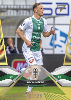 Puškáč David Gold Parallel 12/25 Chance Liga 25/26 #60