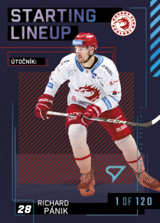 Pánik Richard Starting Lineup 1of120 Tipsport extraliga 23/24 #4