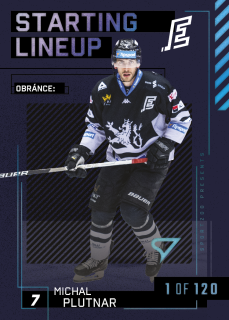 Plutnar Michal Starting Lineup 1of120 Tipsport extraliga 23/24 #51