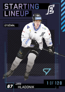 Hladoník Jan Starting Lineup 1of120 Tipsport extraliga 23/24 #54