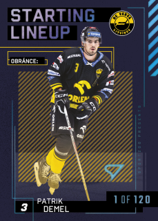 Demel Patrik Starting Lineup 1of120 Tipsport extraliga 23/24 #62
